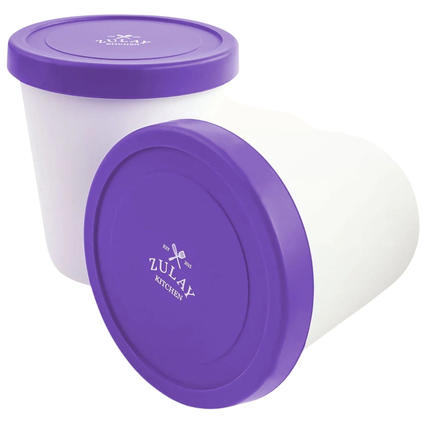 Tarrinas helado casero set 2 escala medición