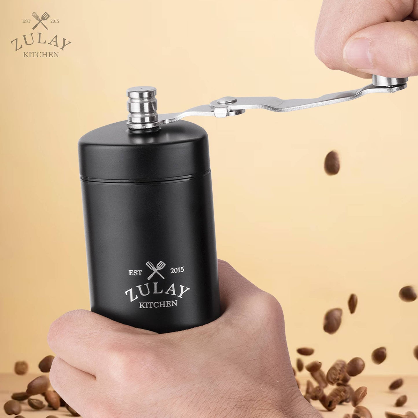 Molinillo de Café Manual con Muelas de Cerámica