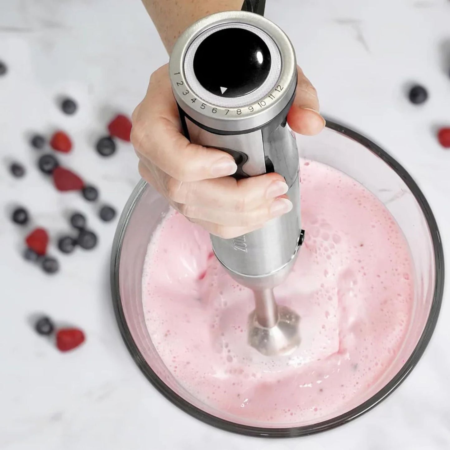 Batidora de mano uso sopas y purés