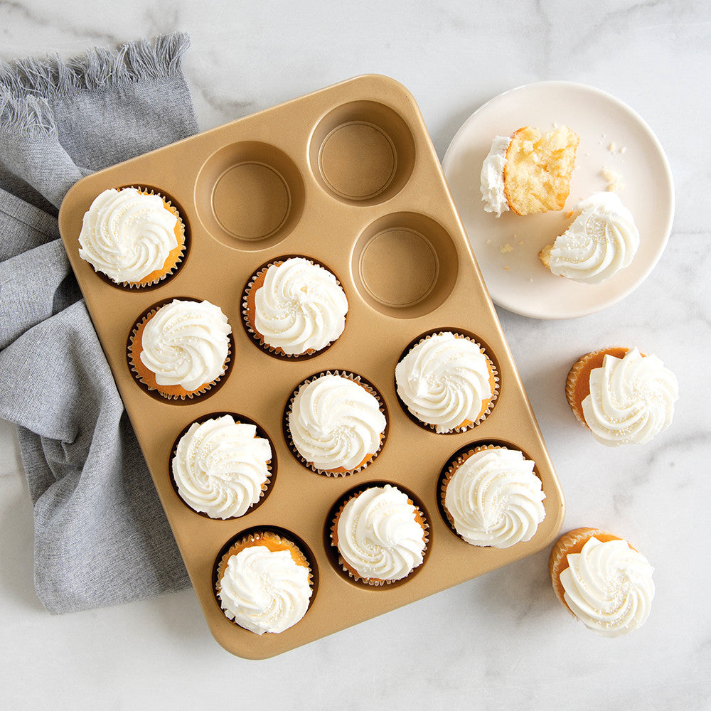 Molde cupcakes 12 cavidades aluminio