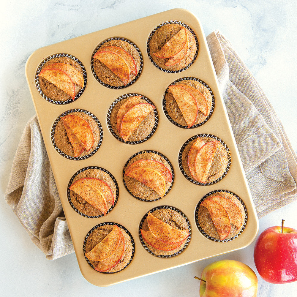 Magdalenas muffins en molde antiadherente