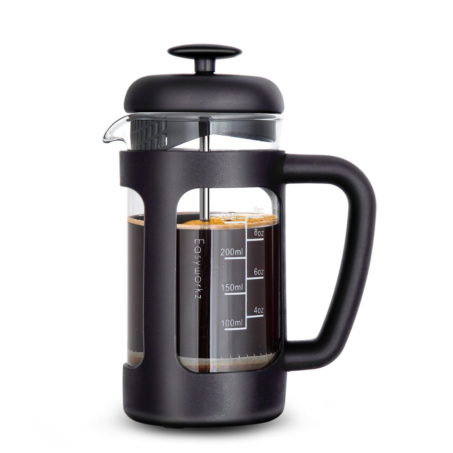 Prensa francesa 350ml vidrio borosilicato