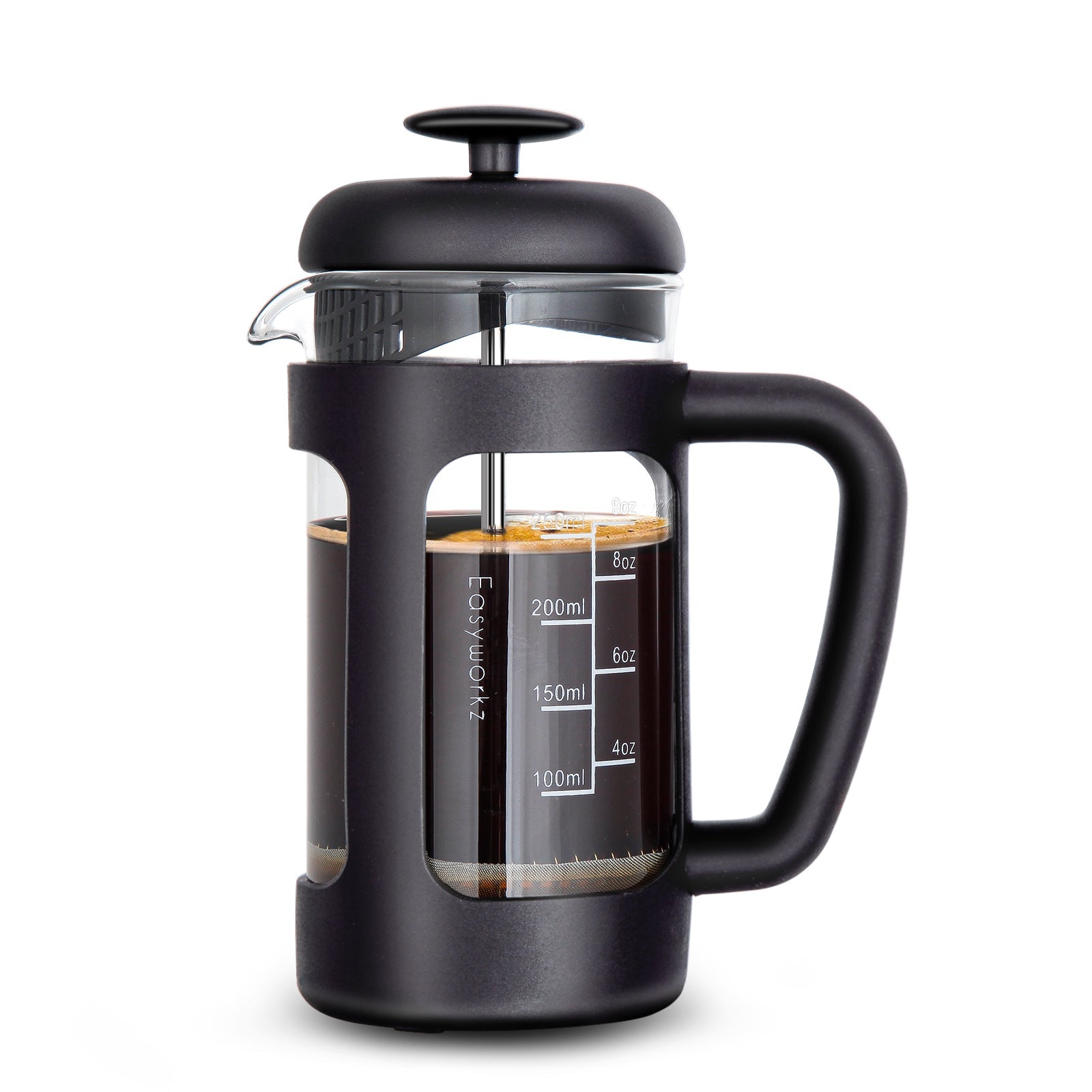 Prensa francesa 350ml vidrio borosilicato