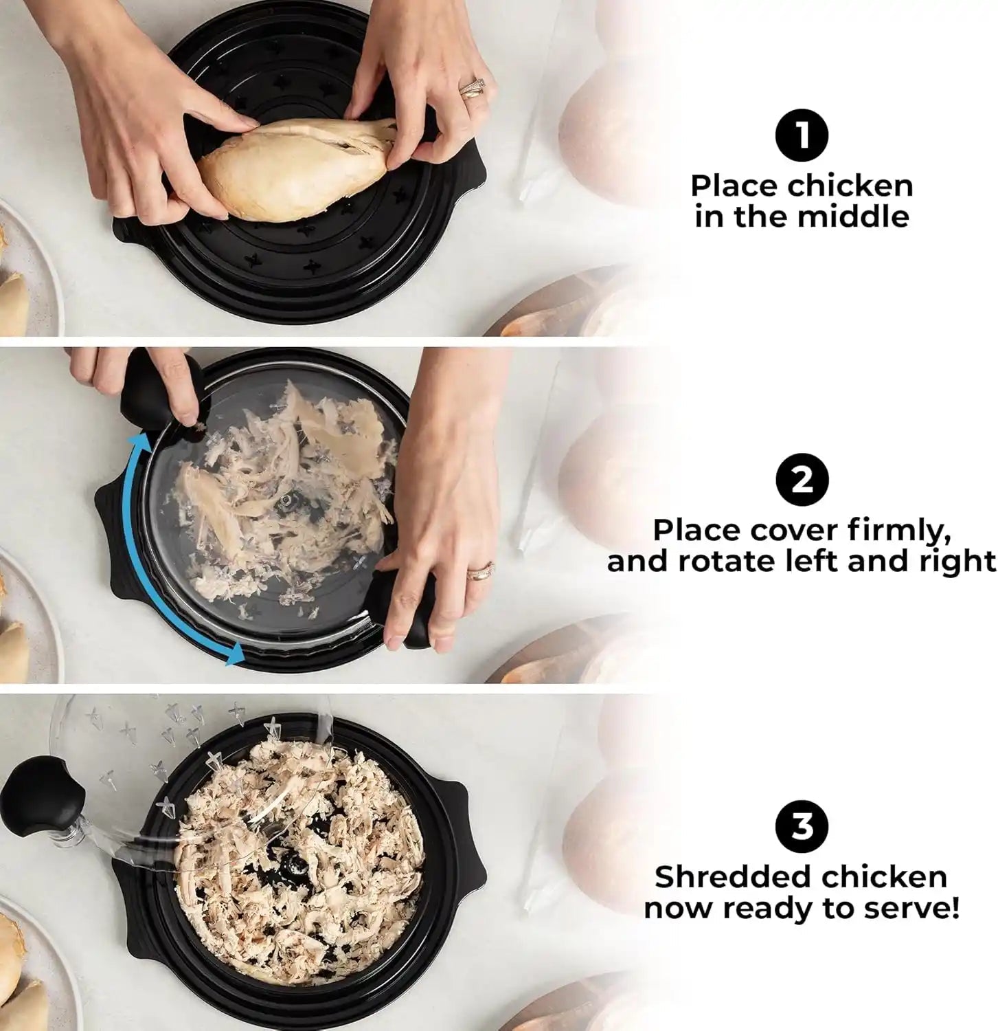 Deshebrador carne slow cooker compatible