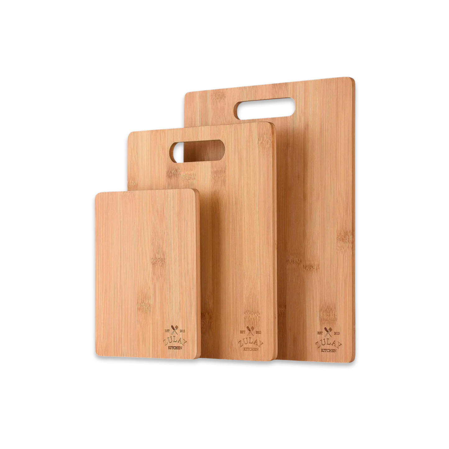 Set 3 tablas cortar bambú S-M-L
