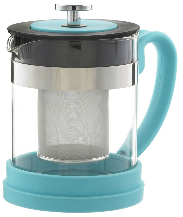 Tetera vidrio borosilicato transparente