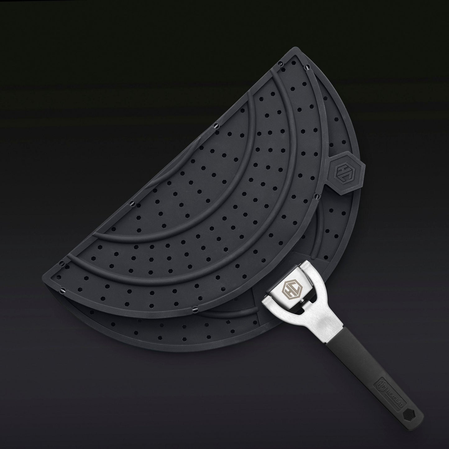 Protector salpicaduras plegable almacenamiento compacto