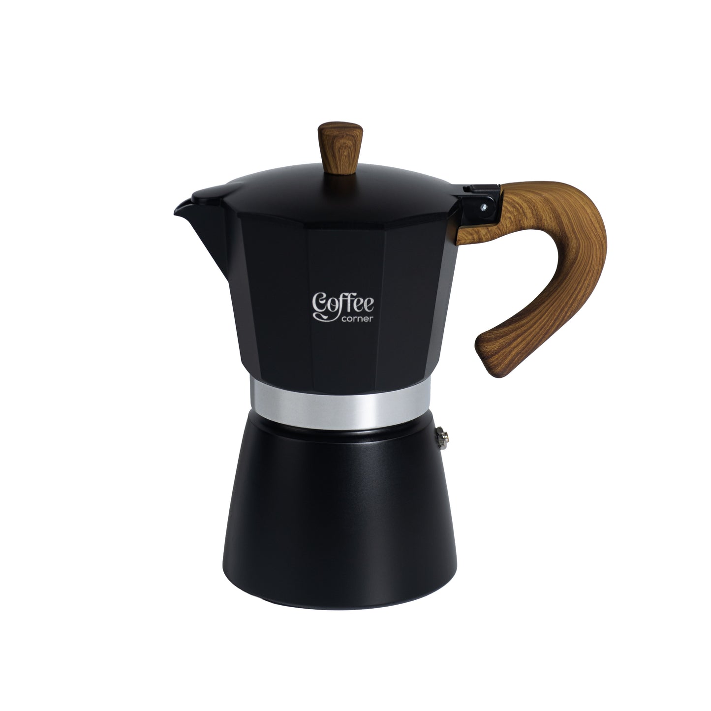 Cafetera moka 6 tazas aluminio