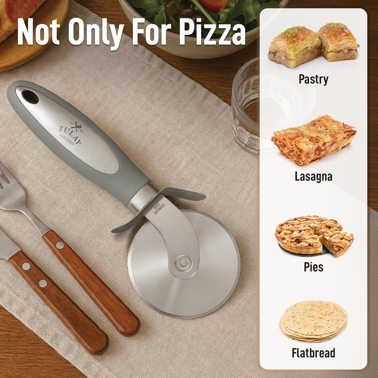 Cortador pizza lavado