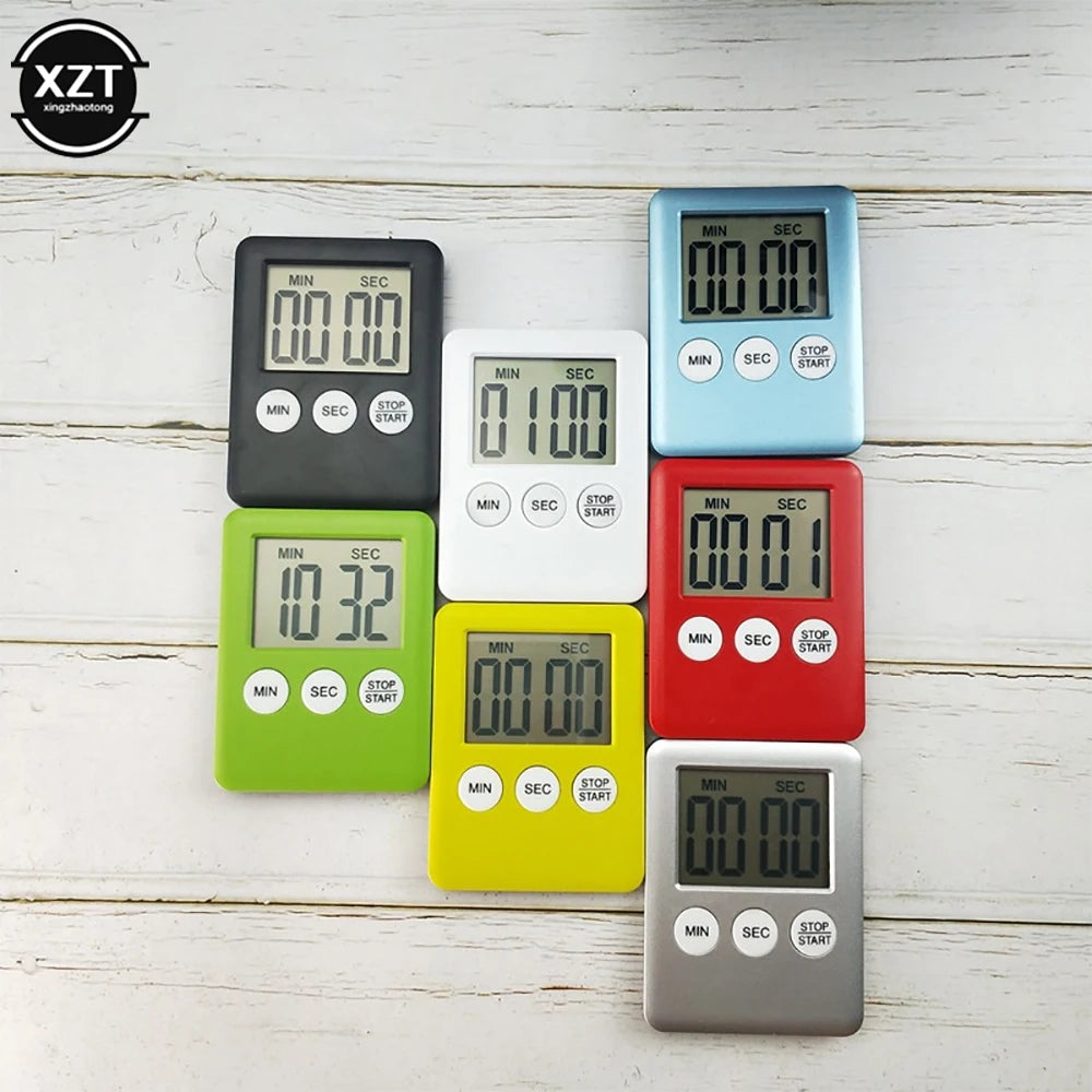 Temporizador cocina digital magnetico cuenta atras cronometro LCD