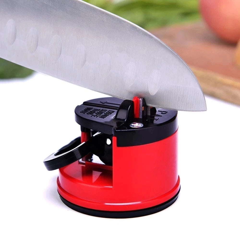 Afilador de cuchillos profesional 3 fases diamante ceramica tungsteno