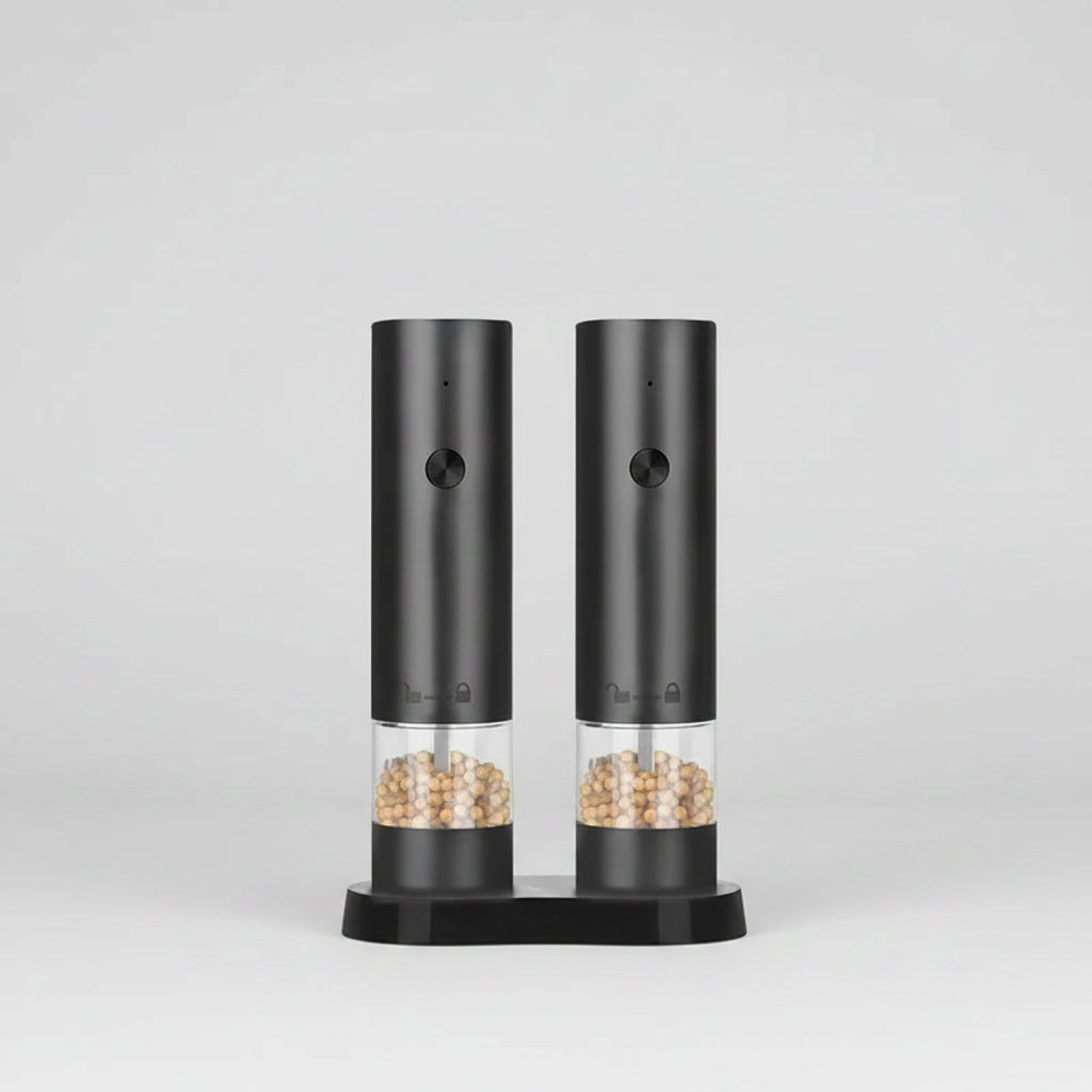 Molinillo sal pimienta electrico LED USB-C recargable motor ceramico
