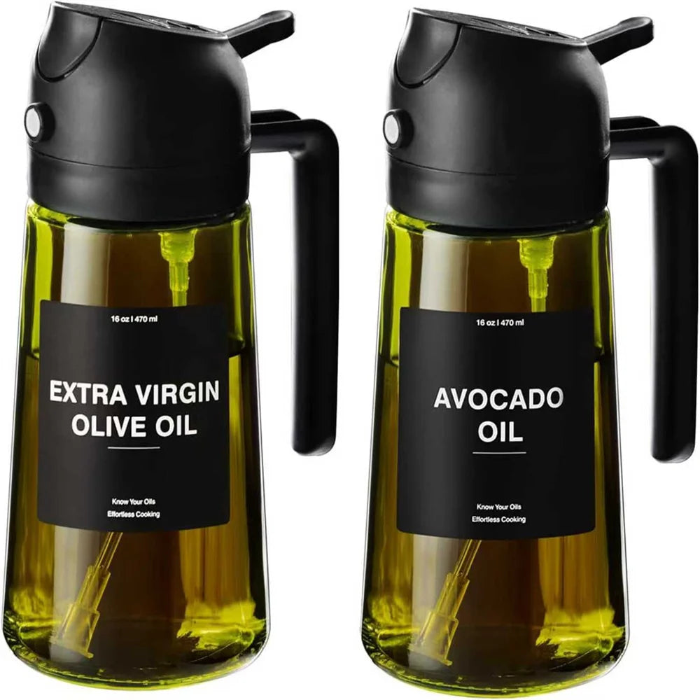Dispensador aceite vinagre cristal borosilicato 500ml antigoteo
