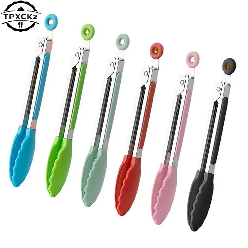 Pinzas cocina silicona 30cm resistentes 230 grados no rayan