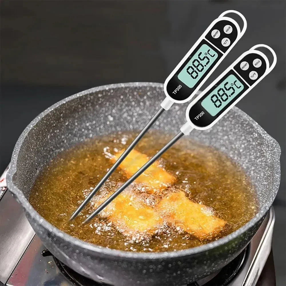 Termometro de cocina digital lectura instantanea sonda acero