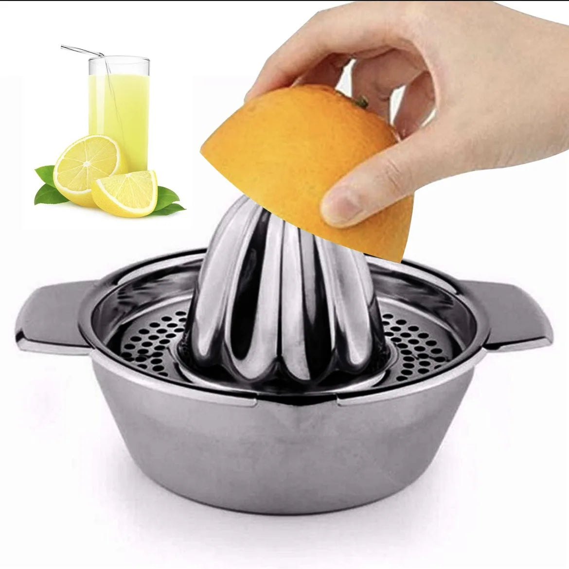 Exprimidor manual de limones acero inoxidable 304 con palanca