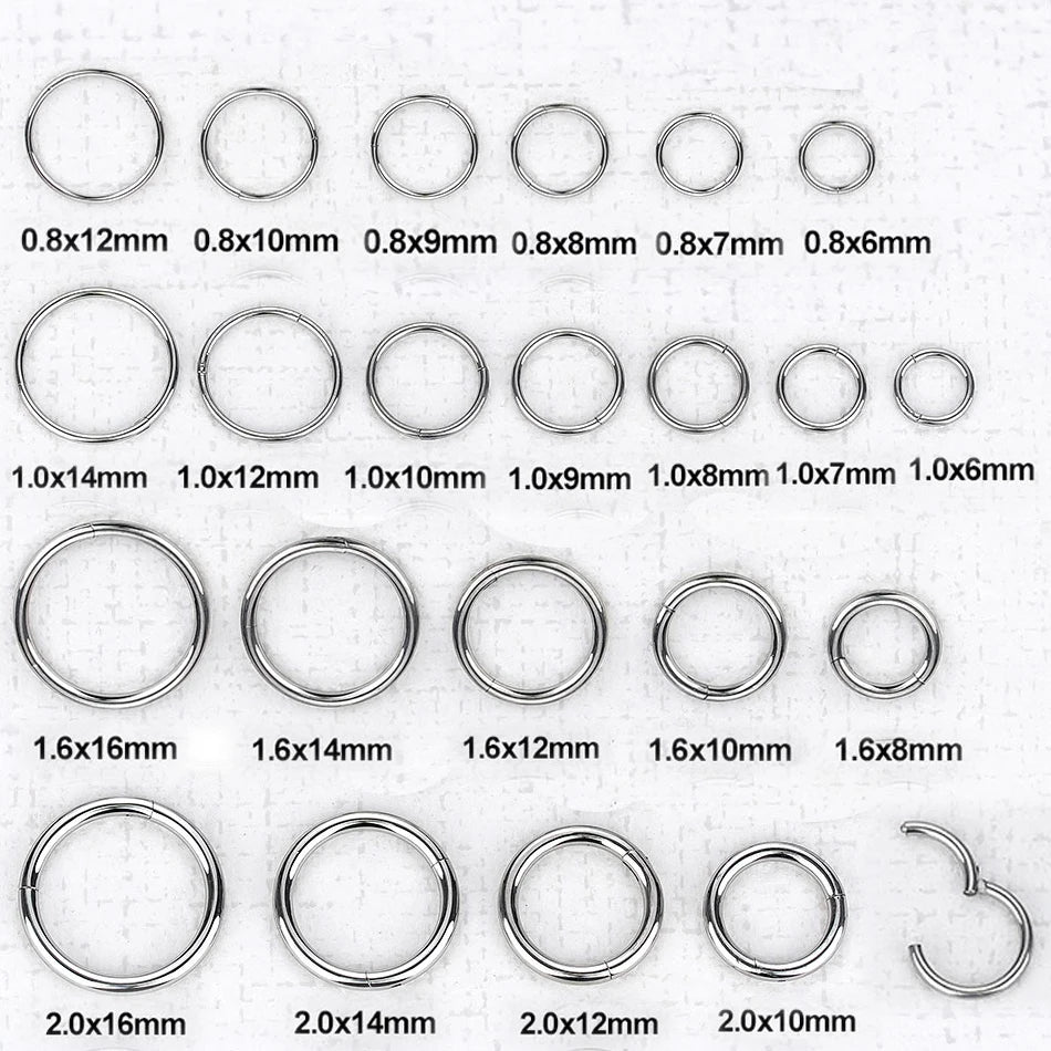Set 8 cucharas medidoras magneticas acero inoxidable doble extremo