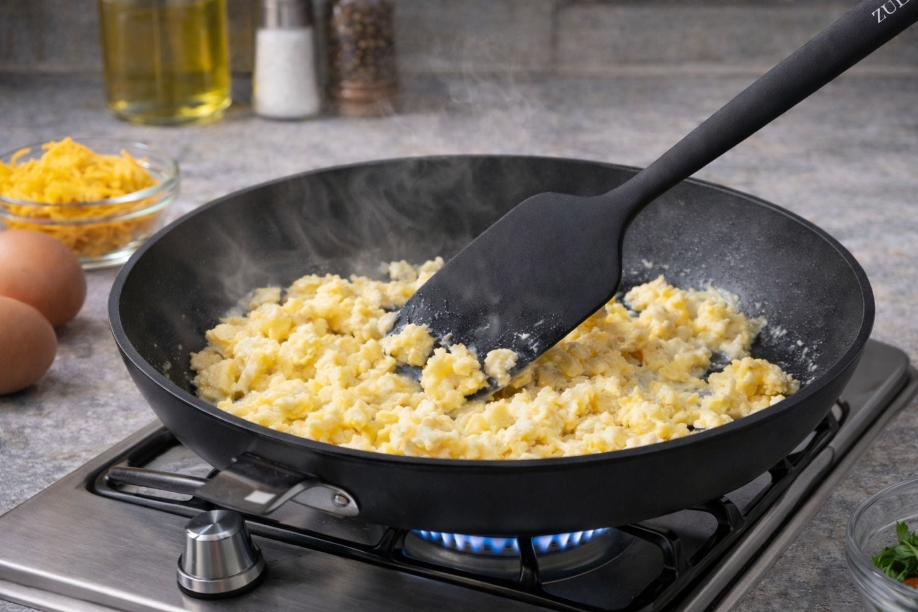 Espátulas silicona voltear huevos tortilla