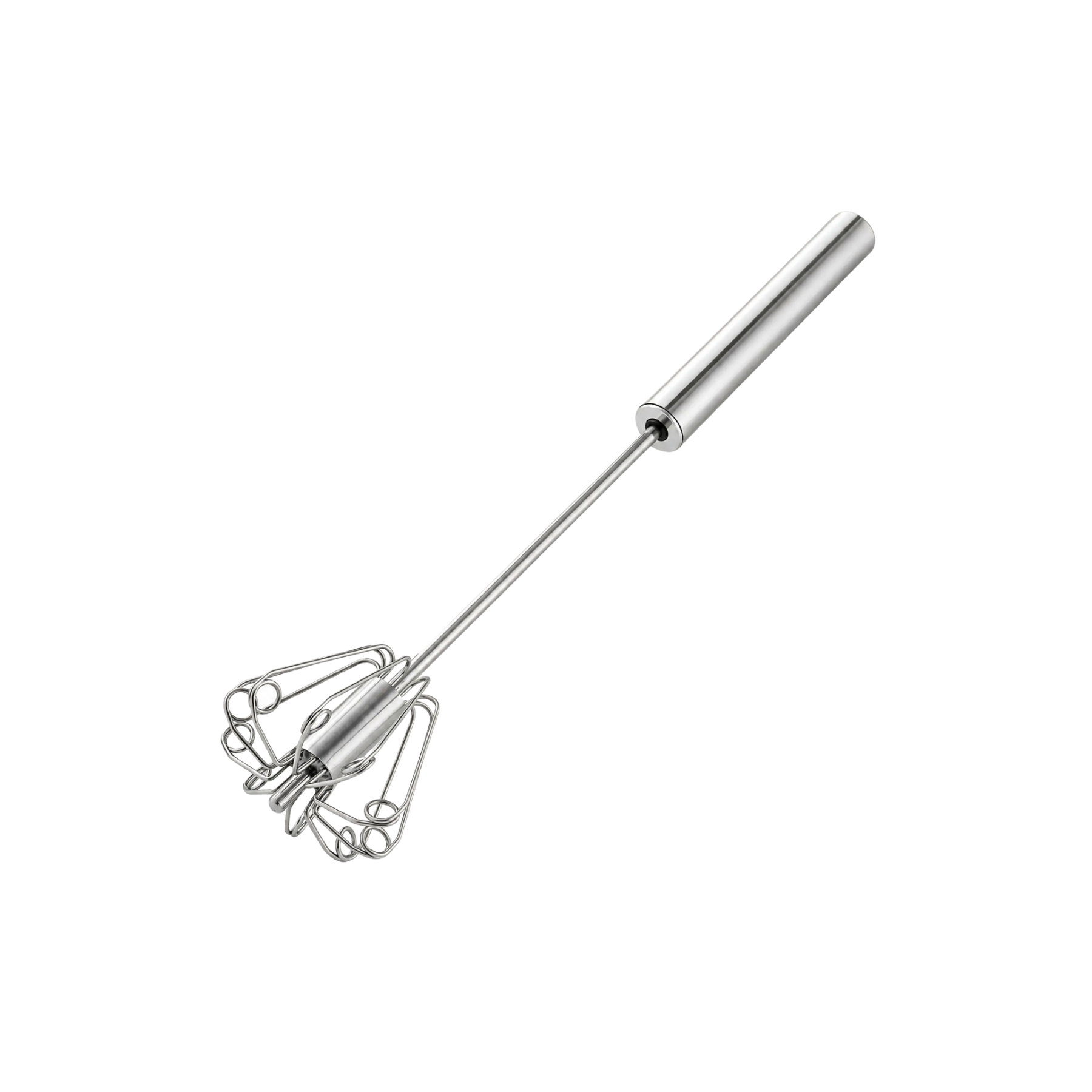 Batidor semiautomático de huevos acero inoxidable