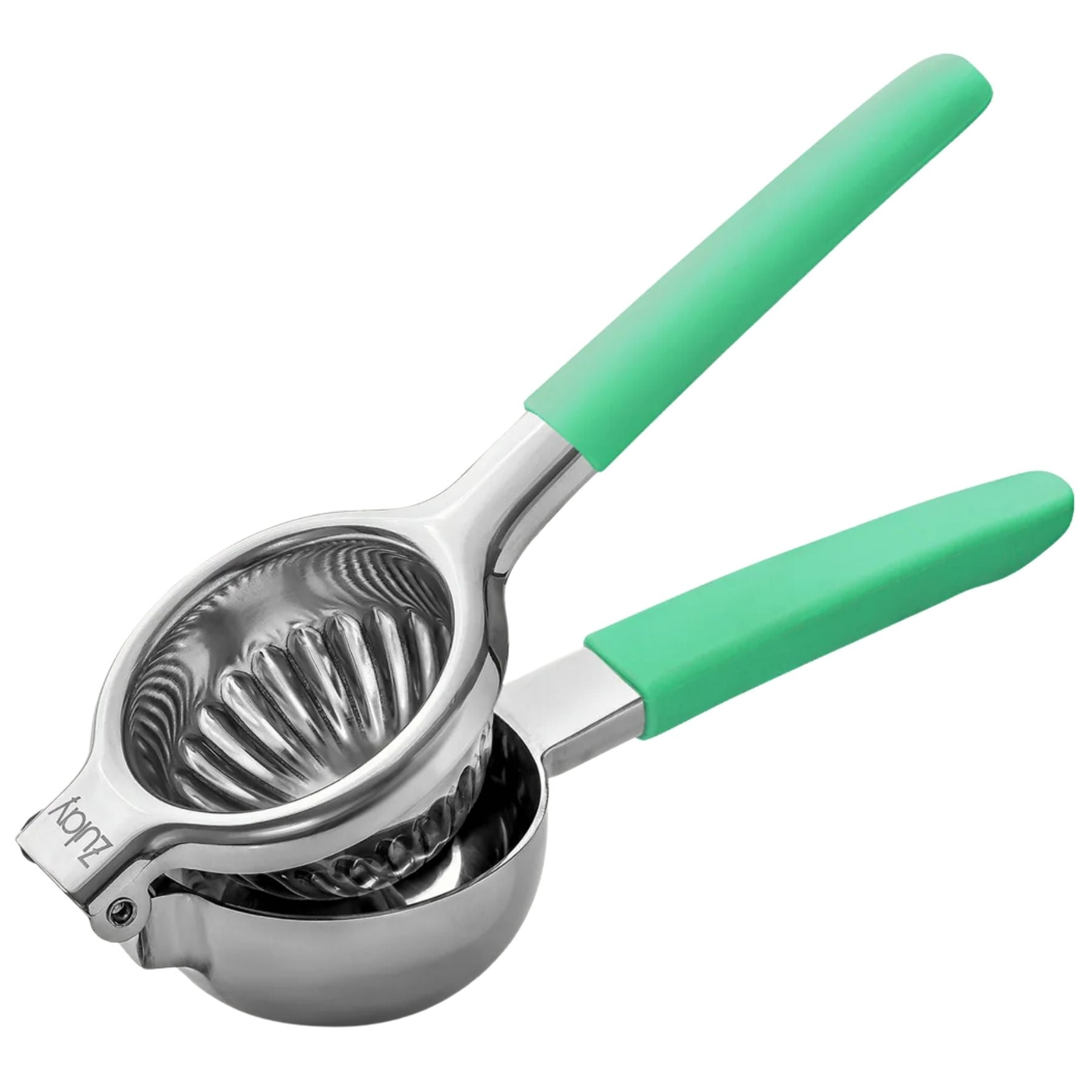 Exprimidor manual cítricos plateado cocina moderna