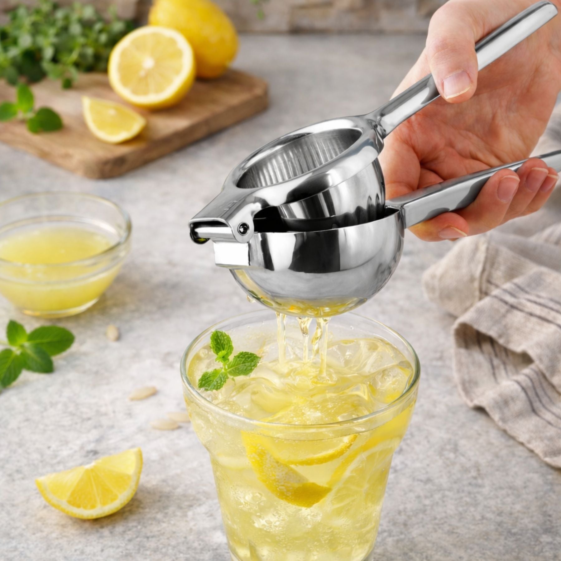 Exprimidor lima limón cocteles cocina