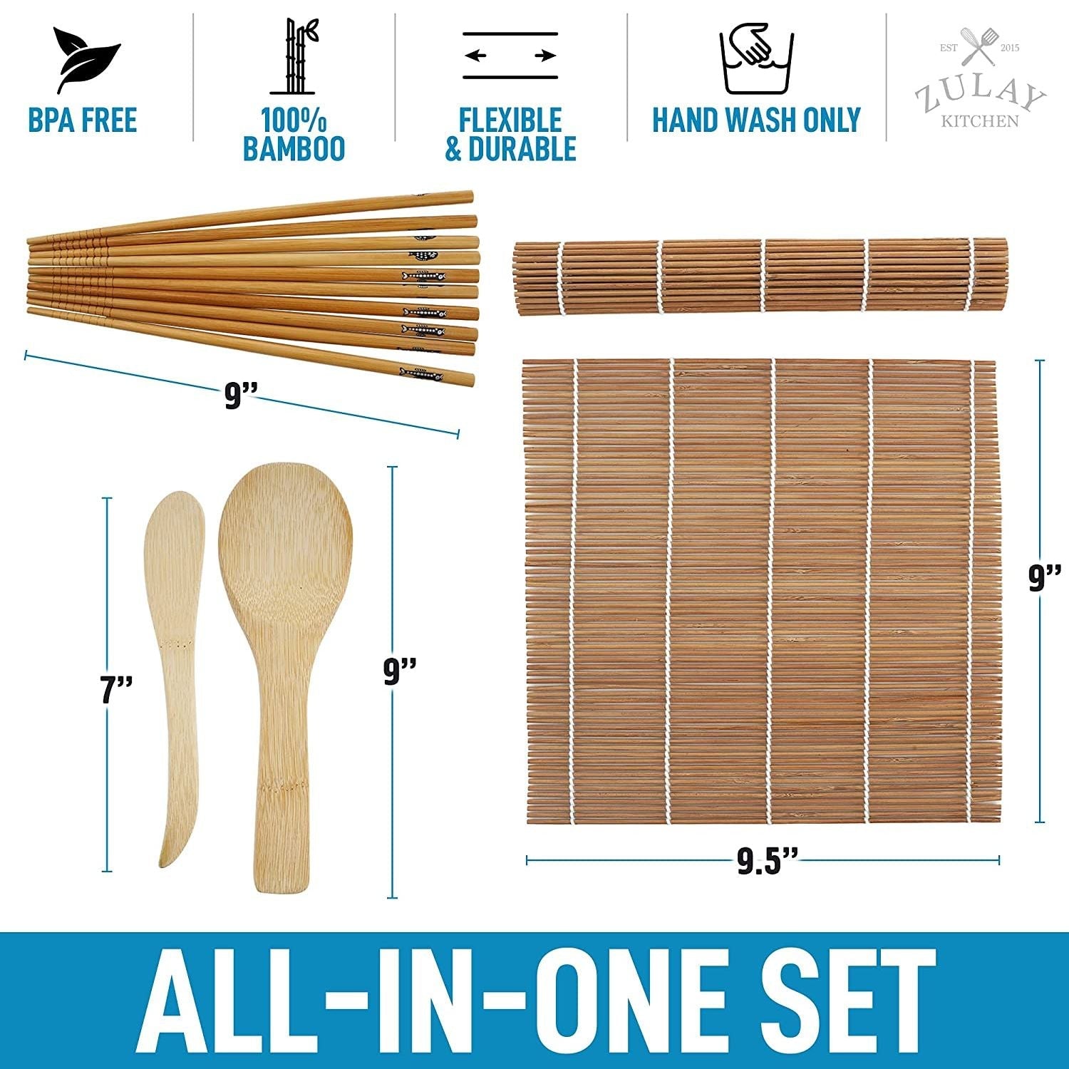 Kit sushi completo maki uramaki