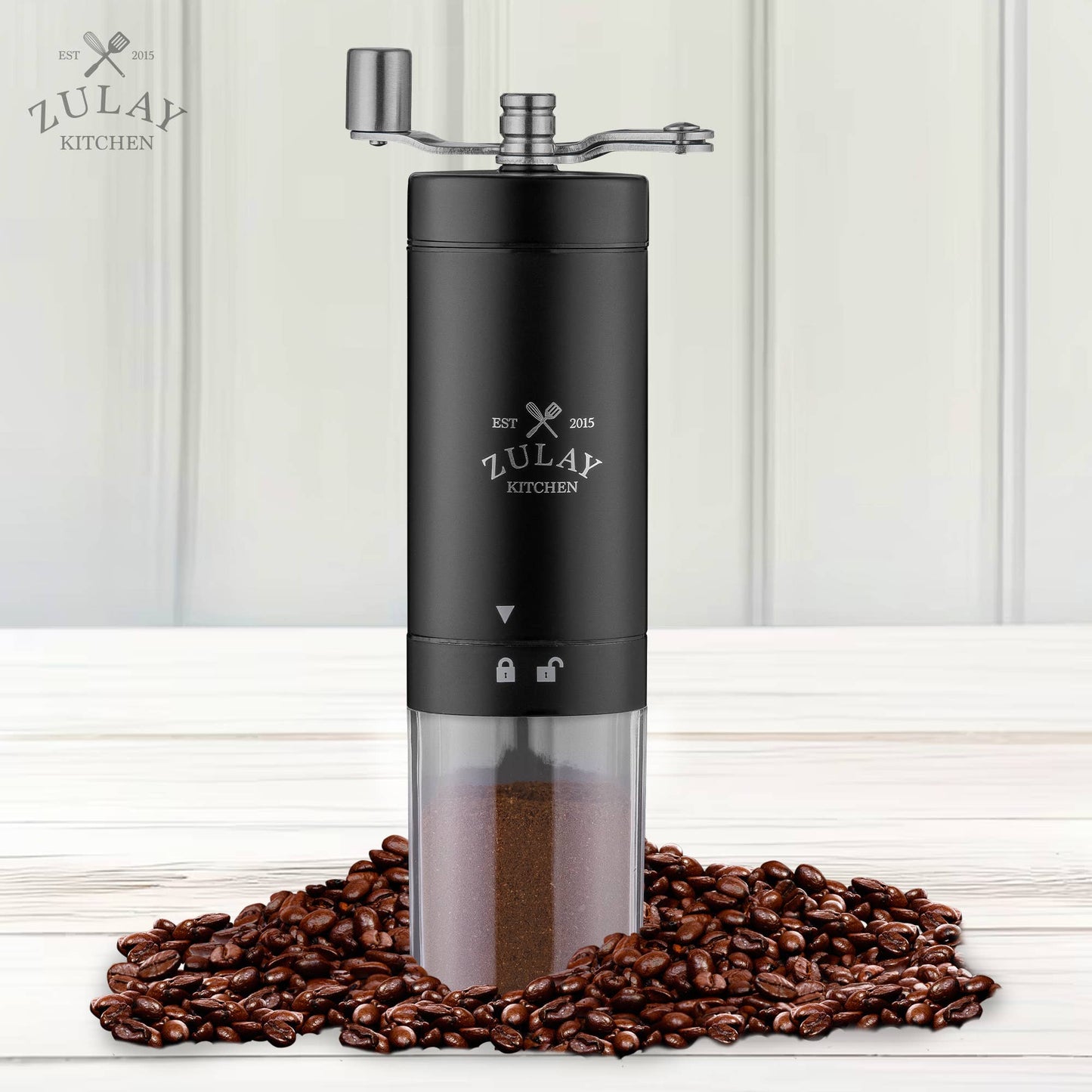 Molinillo de Café Manual con Muelas de Cerámica