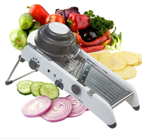 Mandolina plegable ajustable cocina verduras