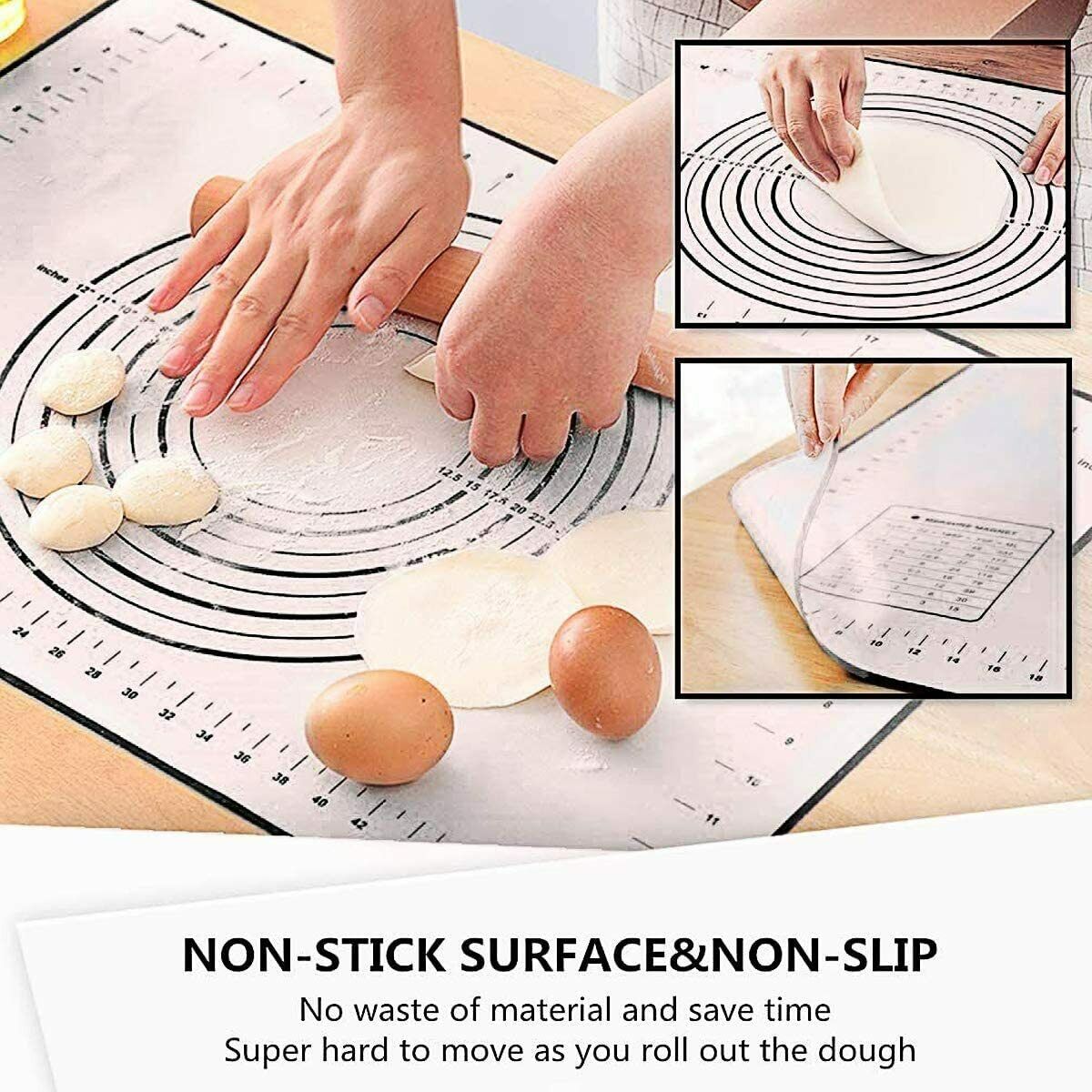 Tapete silicona masa pizza pan